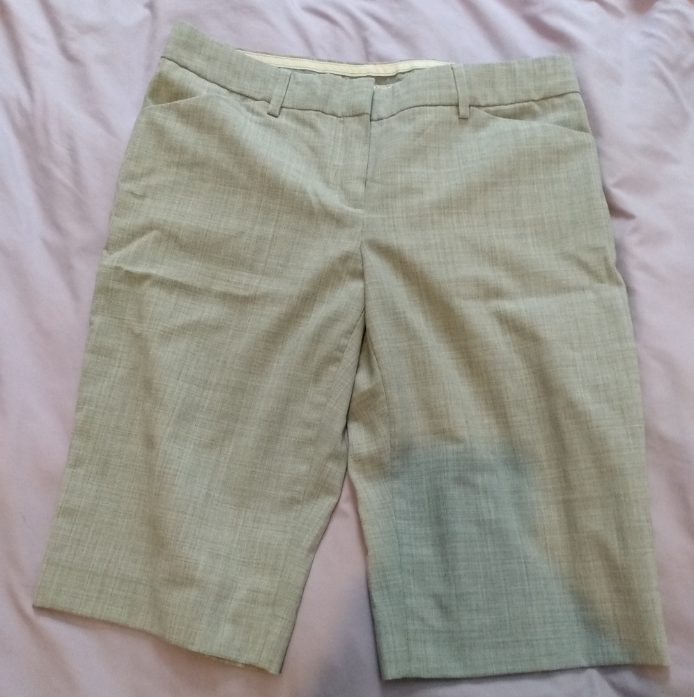 Grey Dress Shorts
